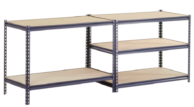 kệ sắt v lỗ 2 tầng