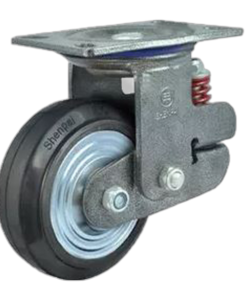 Bánh xe cao su lò so giảm xóc xoay phi 200 - 45A05-1148
